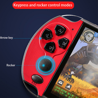 Console de jeu portable X7 Plus avec écran HD de 5,1 pouces, 8 Go, double manette, qualité supérieure, directement de l'usine