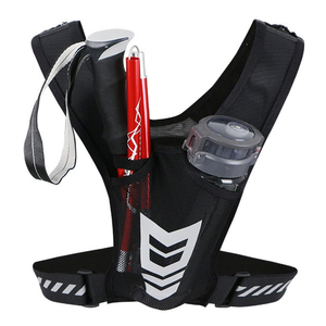 Sac à dos de cyclisme et course à pied réfléchissant et tendance, respirant, imperméable, en polyester, avec porte-téléphone, pour toutes les saisons - Product Image 5