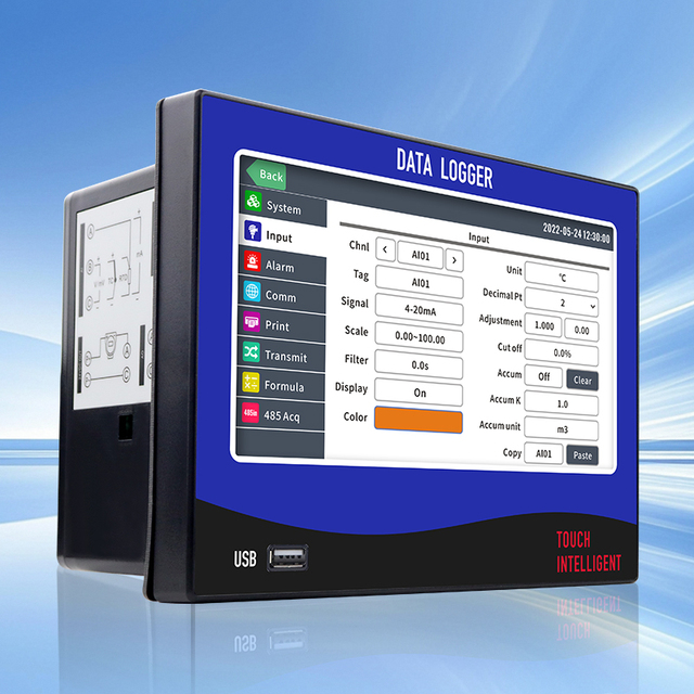 Multi Function 32 Channel USB Data Logger Temperature Humidity Pressure Recorder Industrial Real-time Temperature Data Logger