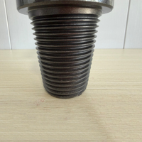 Foret PDC durable de 5,5 pouces à 5 lames de type grattoir avec coupeurs en carbure de tungstène pour le forage de puits pétroliers et gaziers dans les roches dures
