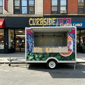 Mobile Truck Fast Food With CE Coffee <b>Trailer</b> Bakery Cart Juice Concession Kiosk Snack - Product Image 5