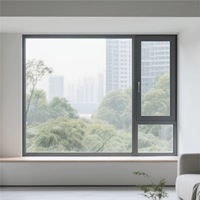 Porte coupe-feu moderne de style rural simple avec fenêtre, adaptée aux appartements, écoles et divers bâtiments