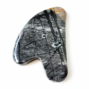 Popular vender Picasso Jasper guasha herramienta de forma de corazón, buena para <span class=keywords><strong>la</strong></span> salud punta guastone - Product Image 1