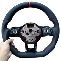 Volant en cuir de haute qualité pour Volkswagen Golf 6 7 MK7 GTI GTD GTE Polo Tiguan Passat CC