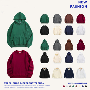 <span class=keywords><strong>Sweat</strong></span>-shirt <span class=keywords><strong>à</strong></span> <span class=keywords><strong>capuche</strong></span> personnalisé avec logo, 500 g, épais, respirant, <span class=keywords><strong>doublé</strong></span> en <span class=keywords><strong>sherpa</strong></span>, avec fermeture éclair, poches, uni, chaud pour l'hiver - Product Image 1