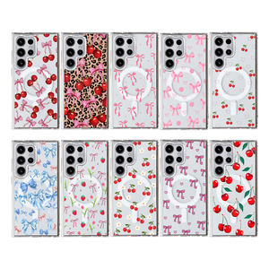 Funda de Lujo Transparente para Teléfono con Lazo Magnético, Material de PC, Diseño Impreso a Prueba de Golpes para <span class=keywords><strong>Samsung</strong></span> <span class=keywords><strong>Galaxy</strong></span> S25 Ultra A55 - Product Image 6