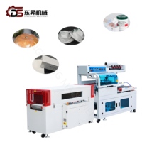 Máquina de Embalaje y Envoltura Automática, Máquina Envolvedora Retráctil, Selladora en L para Cajas, Máquina de Envoltura Termoencogible para Cartones