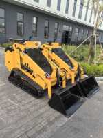 Chargeuse sur pneus diesel Kubota Euro 5 EPA 400 kg avec broyeur forestier et tondeuse à gazon, moteur Weichai