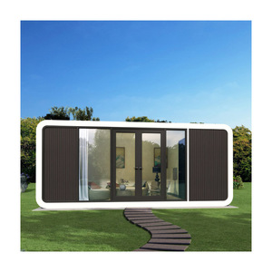 <span class=keywords><strong>Apple</strong></span> Cabin 20ft 40ft Exterior Moderno Pop Space Pod Deslizante <span class=keywords><strong>Apple</strong></span> Cabin Container Casa Prefab <span class=keywords><strong>Home</strong></span> <span class=keywords><strong>Apple</strong></span> Flotante - Product Image 6