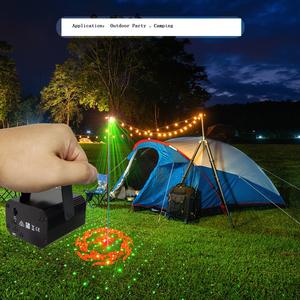 Láser 32 patrones RGB Led Magic Party Disco Ball Beam proyector de luz para Stage Club KTV Theatre Bar Show Event Home Theater - Product Image 1