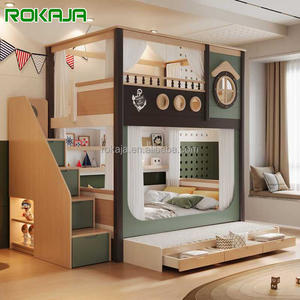 Nuovi <span class=keywords><strong>letti</strong></span> a castello per <span class=keywords><strong>bambini</strong></span> caldo legno telaio madre Cum <span class=keywords><strong>bambini</strong></span> letto Multi-funzionale combinazione <span class=keywords><strong>letti</strong></span> a castello con espositore - Product Image 1