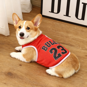 도매 여름 클래식 스타일 대형 여러 가지 빛깔의 폴리 에스터 개 티셔츠 럭셔리 애완 동물 의류 빈 개 셔츠 애완 동물 티셔츠 - Product Image 4