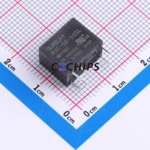 BSC-SS-103L Signal Relay Through hole Component (THT),12.3x7.4mm Relay - Product Image 1