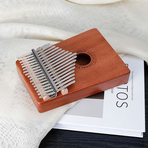 Kalimba de madera de 17 teclas, instrumento Musical de dedo pulgar Mbira <span class=keywords><strong>Sanza</strong></span>, Kalimba acústico - Product Image 4