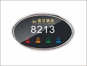 <strong>Customization</strong> Smart Touch Screen Door <strong>Numbers</strong> Sign Hotel Room <strong>Number</strong> Plate Electronic Doorplate With Room <strong>Number</strong> - Product Image 5