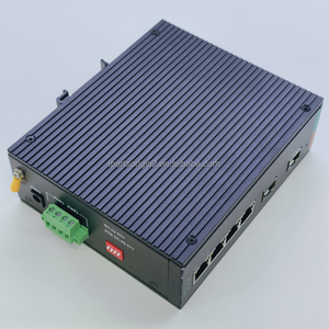 Switch Industrial de 1 Puerto 802.3AF/AT/BT 4xGE PoE y 2 SFP con Funciones VLAN y Watchdog, Montaje en Riel DIN, Administrado por Web - Product Image 2