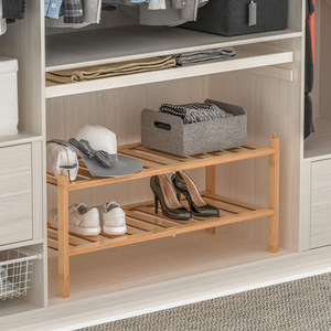 Bicheng Bamboo <b>Shoe</b> <b>Rack</b> Multi-Story Stackable Freestanding Entryway <b>Storage</b> Cabinet - Product Image 3