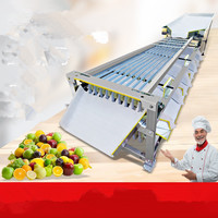 Spoorbaan fruit sorteermachine voor navel sinaasappel, passievrucht, sinaasappel, gouden mandarijn & jujube TW TW-j9 model 220V 1700W