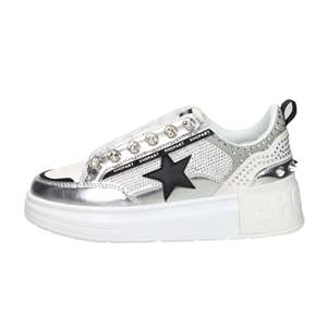 Sneakers Donna Shopart SASF251210 Bianco Argento, Scarpe Chunky - Product Image 1