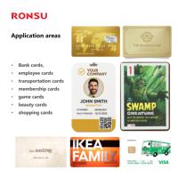 Imprimante de cartes NFC RFID, encodeur de cartes clés d'hôtel, machine à cartes d'identité, imprimante thermique industrielle pour badges en PVC