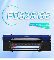 Impresora de Sublimación FD52615 de 2.6m con 15 Cabezales Epson I3200, Impresión Textil de Alta Resolución para Poliéster