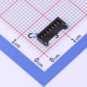 X1224WRS-07-LPV01 Wire-to-Board Pin Header SMD,P=1.2mm,Horizontal Mount Connector 1x7P 1.2mm Horizontal Mount 7P - Product Image 1