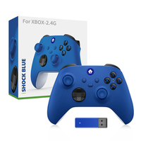 Manette de jeu sans fil 2,4 GHz avec double moteur de vibration, plusieurs couleurs, pour console de jeu XBOX Series PC