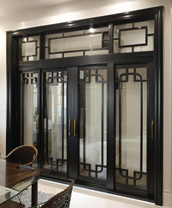 <span class=keywords><strong>Porta</strong></span> <span class=keywords><strong>scorrevole</strong></span> di sollevamento pesante per il soggiorno interno balcone titanio magnesio lega di alluminio <span class=keywords><strong>porta</strong></span> di vetro sigillato - Product Image 5