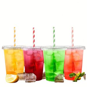 Vasos Desechables de 80 ml para Salsas de Restaurante, con Tapa, Material PET de Grado Alimenticio, para Guardar Condimentos para Llevar - Product Image 1
