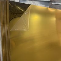 Panel de espejo acrílico de color de 1mm, 2mm y 3mm, espejo de procesamiento de corte láser gris dorado plateado para decoración de techo reflectante