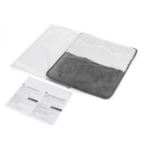 Nouveau chauffe-pieds électrique USB amélioré, super doux en peluche, 3 vitesses de température, appareil de confort hivernal pour la maison