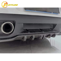 Kit carrosserie pour Porsche 911 992 en fibre de carbone sèche, comprenant lèvre avant, diffuseur arrière, jupes latérales et pare-chocs, tout neuf