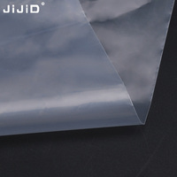 Film plastique JIJID grand sac d'emballage personnalisé épais transparent PE étanche paquet thermoscellé sac d'impression de logo pour l'épicerie