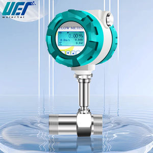 Alat Ukur Aliran Turbin <span class=keywords><strong>Gas</strong></span> Cair (LPG) DC 24V SS304/SS316 OEM Akurasi +/-0.5% Sambungan Ulir Proteksi IP65 - Product Image 1