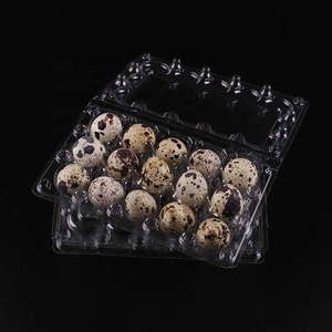 [Không trứng bán] bán buôn 15 rõ ràng chim cút trứng thực phẩm lưu trữ container tùy chỉnh khay trứng nhựa - Product Image 5
