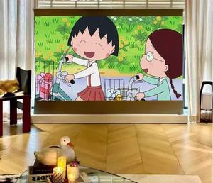 Écran de projection électrique motorisé ALR 8K à levage rapide, <span class=keywords><strong>anti</strong></span>-lumière ambiante, pour projecteur à focale normale - Product Image 5