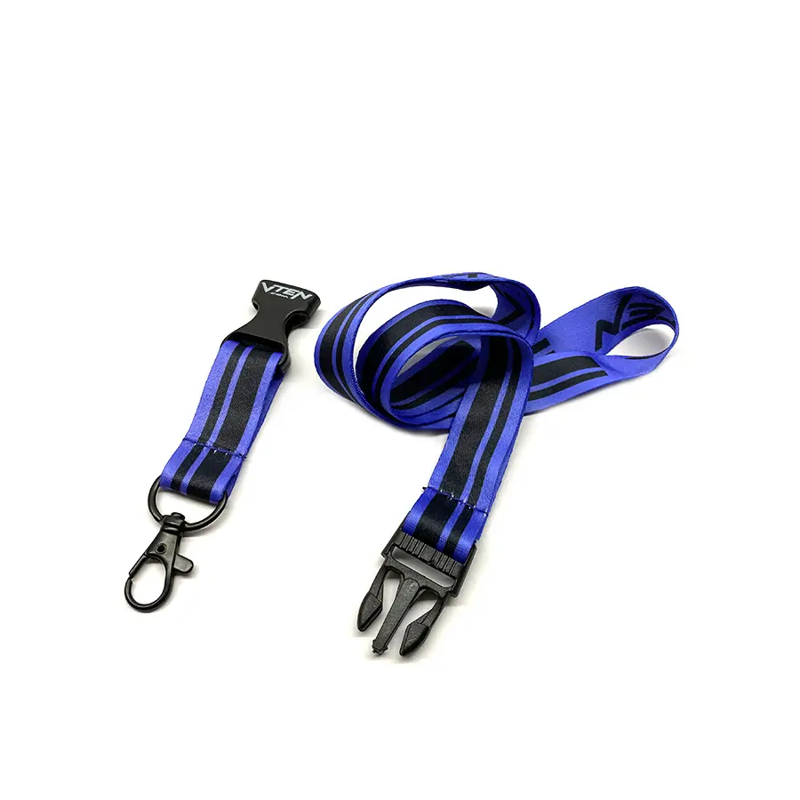 사용자 정의 끈 카드 홀더 폴리 에스터 휴대 전화 끈 키 체인 Lanyards 키