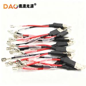 Dao H1 H3 Led Conversion Wire 12V Car Headlight <b>Adapter</b> <b>Plug</b> And Play For Retrofit Upgrade <b>Universal</b> Fit - Product Image 2