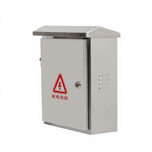 Boîtier de commande en acier inoxydable SSR METAL IP54, sûr, durable, personnalisable, pour la protection des circuits - Product Image 2