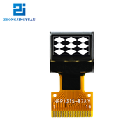 Módulo de Pantalla OLED de 0.42 Pulgadas 72x40, Controlador IC es SSD1315, Interfaz SPI/I2C, Pantalla OLED Monocromática