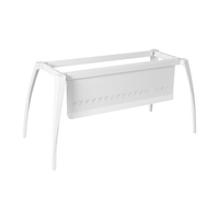 Cadre de table de bureau moderne en aluminium pour mobilier de bureau, pieds en alliage d'aluminium pour table de bureau, bureau de direction
