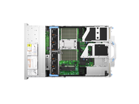 Serveur en rack 2U à socket unique PowerEdge R5715, processeur AMD EPYC 9005, mémoire DDR5 ECC, grand stockage pour serveur de fichiers de centre de données Edge