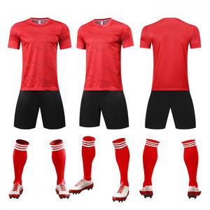 OEM Custom Soccer Kits Atmungsaktive Quick Dry Training Wear Erwachsene Fußball trikots Fußball uniformen Männer Fußball trikots - Product Image 4