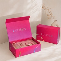 Fabricant de boîtes d'emballage pour produits de beauté, boîtes cadeaux cosmétiques à fermeture magnétique personnalisées, emballage pour soins de la peau, boîtes cosmétiques entièrement imprimées