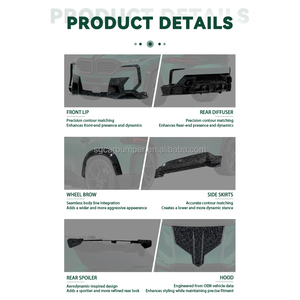 Kit de Carrocería de Fibra de Carbono Seca para BMW <span class=keywords><strong>XM</strong></span> G09 2022-2026 Estilo MSY, Piezas de Auto de Carbono Seco, Alerón Delantero, Faldones Laterales, Capó, Alerón de Techo - Product Image 5