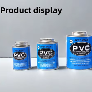 <span class=keywords><strong>Colle</strong></span> <span class=keywords><strong>PVC</strong></span> transparente bleue avec pinceau applicateur, <span class=keywords><strong>colle</strong></span> <span class=keywords><strong>PVC</strong></span> imperméable pour tuyaux de grand diamètre - Product Image 1