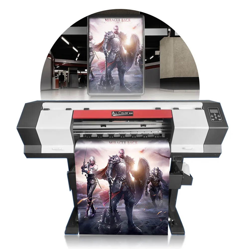 Машина для резки штампа A3 XP600 печатающая головка рулон в рулон цифровой струйный принтер для хрустальных этикеток