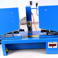 Agrafeuse pneumatique à trois têtes, machine de reliure entièrement automatique, rapide, intelligente, à induction universelle