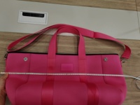 Bold Magento tas Tote kebesaran, tas jinjing pantai wanita dengan saku ritsleting untuk kebutuhan