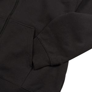 Sudadera con Capucha HEALY de Alta Calidad para Hombre, Negra, Gruesa, 100% Algodón, Diseño Personalizado, Estilo Urbano, Cómoda, Duradera y Sólida - Product Image 4